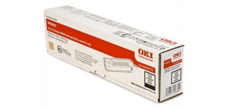 OKI Black Toner f/ MC860 Cartouche de toner 1 pièce(s) Original Noir