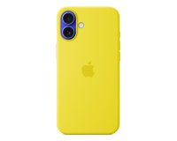 Apple Funda de silicona con MagSafe para el iPhone 16 Plus - Amarillo carambola