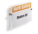 Durable Crystal Sign A4 Transparent