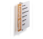 Durable Crystal Sign A4 Transparent
