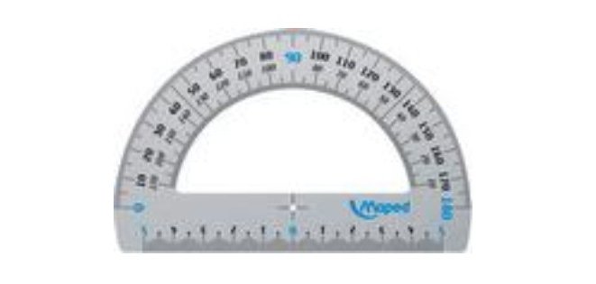 Rapporteur maped 180 degrés 12cm embouts protect system anti-bruit aluminium anodisé résistance optimale