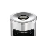 Corbeille à papier SAFE, avec couvercle étouffoir