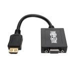 Tripp Lite P131-06N HDMI to VGA with Audio Converter Cable Adapter for Ultrabook/Laptop/Desktop PC, (M/F), 6-in. (15.24 cm)