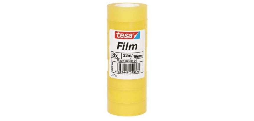 TESA 57207-00001-00 stationery tape 33 m Transparent 8 pc(s)