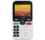 Doro Leva X10 6,1 cm (2.4") 117 g Noir, Blanc Téléphone pour seniors