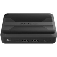 Zotac ZBOX -PI430AJ-BE barebone PC/ poste de travail Noir 0,8 GHz