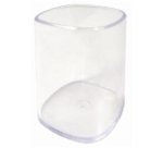 ARDA Pen holder pen/pencil holder Plastic Transparent