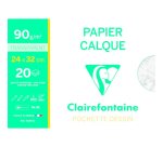 Papier Calque pochette 20F 24x32cm 90/95g