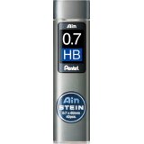 Mine pentel 0.7mm hb haute densité résistante étui avec bec verseur 40 unités