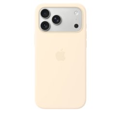 Apple Silicone Case with MagSafe for iPhone 17 Pro Max - Vanilla