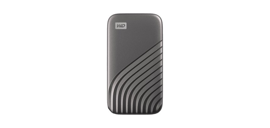 Western Digital My Passport 500 GB USB Type-C 3.2 Gen 2 (3.1 Gen 2) Grijs