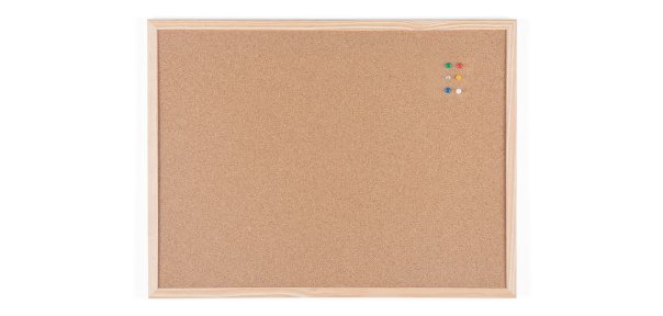 Bi-Office MC040012010 sign holder/information stand Cork, Wood Brown, Pine