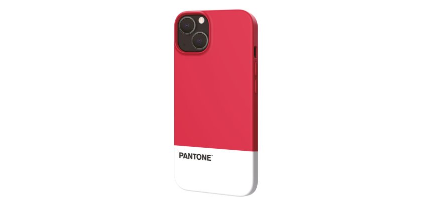 Pantone PT-PC1007R1 mobile phone case 15.5 cm (6.1") Cover Red, White