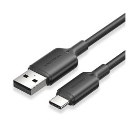 Vention CTQBF cable USB USB 2.0 1 m USB A USB C 0,48 Gbit/s 60 W Negro