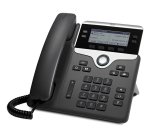 Cisco 7841 teléfono IP Negro, Plata 4 líneas LCD