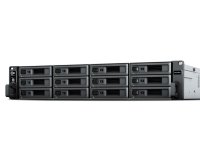 Synology RackStation RS2423RP+ serveur de stockage NAS Rack (2 U) Ryzen Embedded V1780B 8 Go DDR4 0 To DiskStation Manager Noir, Gris