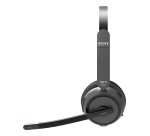 Port Designs 912003 casque Avec fil &sans fil Arceau Bureau/Centre d'appels Bluetooth Socle de chargement Noir