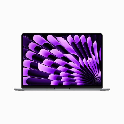 Apple MacBook Air Apple M M2 Ordinateur portable 38,9 cm (15.3") 8 Go 256 Go SSD Wi-Fi 6 (802.11ax) macOS Ventura Gris