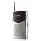 Haeger PR-BIB.006A radio Portátil Analógica Negro, Plata