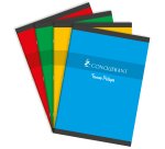 Cahier De Tp Conquerant 7 Agrafe 210X297 96P 70-90G Seyes/Uni Assorti
