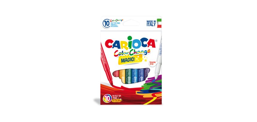 Carioca ColorChange felt pen Extra Bold Multicolour 10 pc(s)