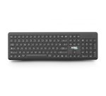 Urban Factory GWK24UF clavier Universel RF sans fil AZERTY Noir