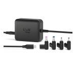 Port Designs 904100ACTOEU adaptateur de puissance & onduleur Intérieure 100 W Noir