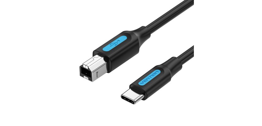 Vention CQUBF cable USB USB 2.0 1 m USB C USB B 0,48 Gbit/s Negro
