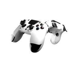 Gioteck VX4 Bianco Bluetooth Gamepad Analogico/Digitale PC, PlayStation 4, PlayStation 5
