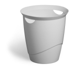 Cestino gettacarta Eco - altezza 33 cm - diametro 31,5 cm - grigio - Durable