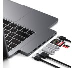 Satechi ST-HUCPHSM station d'accueil USB 3.2 Gen 2 (3.1 Gen 2) Type-C Gris