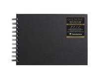 Goldline carnet spiralé 64F A5 140g I - Blanc