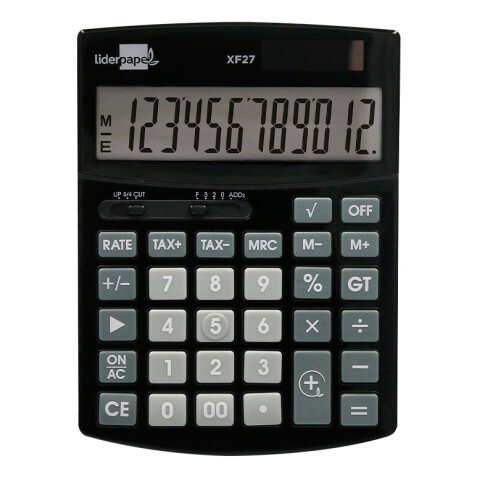 Liderpapel XF27 calculadora Escritorio Calculadora básica Negro