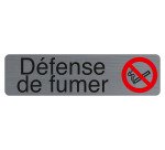 Plaque de signalisation 'Défense de fumer'