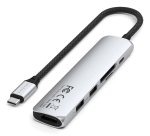 Satechi ST-P6SS hub & concentrateur USB Type-C 10000 Mbit/s Argent