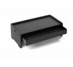 Robuster 508158 Flachbildschirmständer für den Schreibtisch Kohlefarben