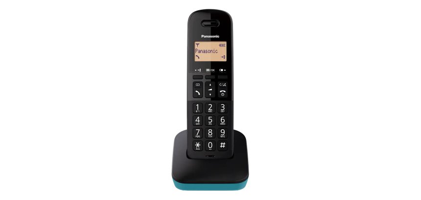 Panasonic KX-TGB610JT Analog/DECT telephone Caller ID Black, Blue