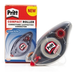 Pritt Compact Roller 4.2 mm x 8.5 m. (conf.10) nastro di correzione 8,5 m Trasparente 10 pz