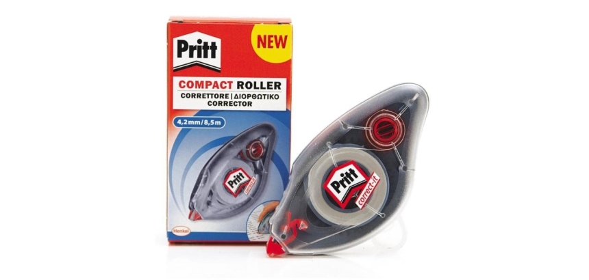 Pritt Compact Roller 4.2 mm x 8.5 m. (conf.10) nastro di correzione 8,5 m Trasparente 10 pz