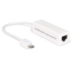 Hamlet Cavo adattatore micro USB OTG to LAN converte in porta RJ-45 Fast Ethernet 10/100 Mbps per Tablet e Smartphone