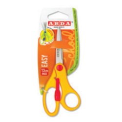 ARDA FA1204 stationery/craft scissors Straight cut Orange, Red