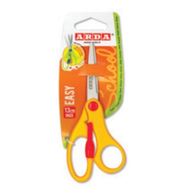 ARDA FA1204 stationery/craft scissors Straight cut Orange, Red