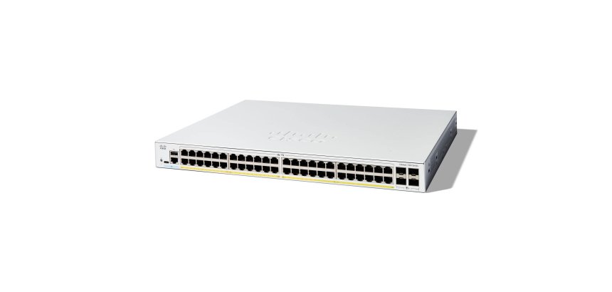 Cisco C1300-48P-4X commutateur réseau Géré L2/L3 Gigabit Ethernet (10/100/1000) Blanc