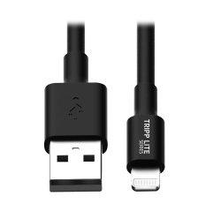 Tripp Lite M100-10N-BK câble Lightning 0,25 m Noir
