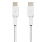 Belkin CAB004BT1MWH cable USB 1 m USB C Blanco