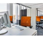 Durable 712319 desk pad Polypropylene (PP) Grey
