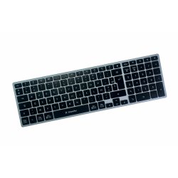 XtremeMac XWH-BTK-13 clavier Maison USB AZERTY Français Aluminium