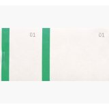 Bloc vendeur 100 feuillets vert - 60 x 135 mm