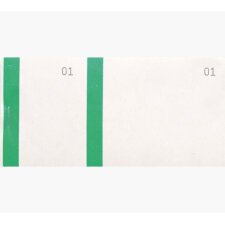 Bloc vendeur 100 feuillets vert - 60 x 135 mm