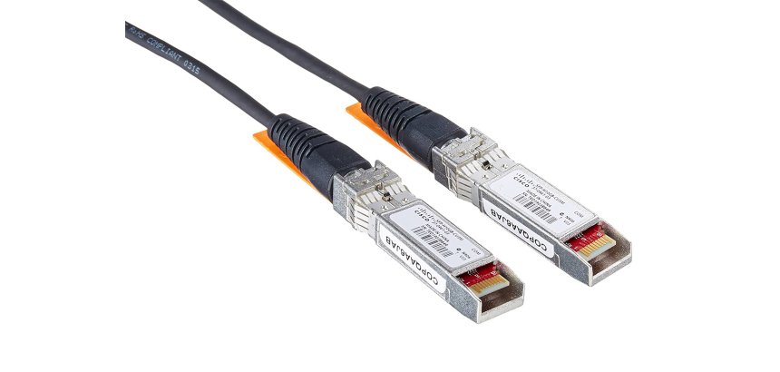 Cisco 10GBASE-CU SFP+ Cable 3 Meter câble InfiniBand et à fibres optiques 3 m Noir